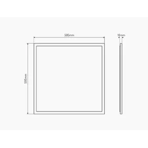 LED panel light led line 478481 30W 3600 lm recessed/ceiling