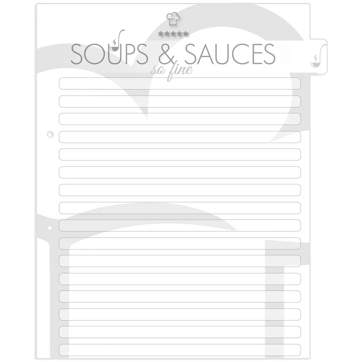 HERMA 19668 Recipe Folder A4 Photo 7
