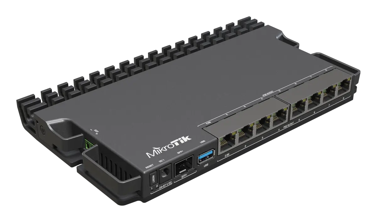 Vadu maršrutētājs MikroTik RB5009UPR+S+IN — 8x