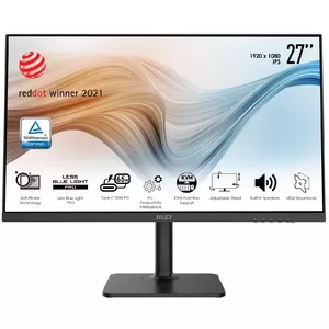 MSI Modern MD272P monitori 68,6 cm (27") 1920 x 1080 pikseļi Full HD LCD Melns
