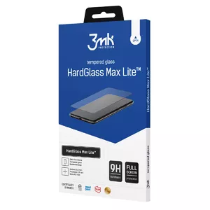 3MK HardGlass Max Lite caurspīdīgs ekrāna aizsargs Apple iPhone 14 Pro Skrāpējumiem un triecieniem izturīgs