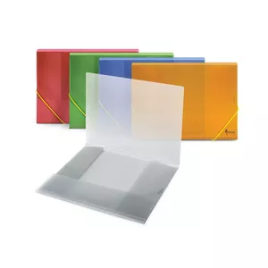 Presentation folder Forpus SHEER A4 red Plastic