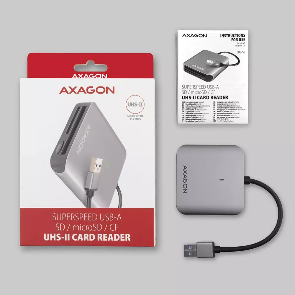 Читатель карт Axagon CRE-S3 Photo 7