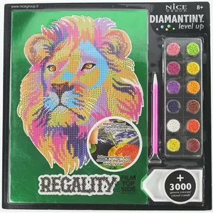 Set with crystals - Lion Nice