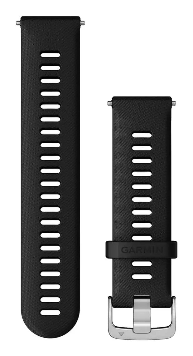 GARMIN 010-11251-3A Viedpulksteņa siksniņa Melns Silikons