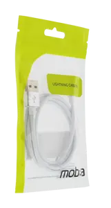 USB-A uz Lightning kabelis mob:a 1 m, 2.4 A