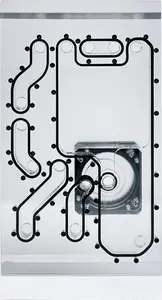 Front plate Stealkey Customs for Lian Li O11D Mini MK2 — white (SW10011.1)