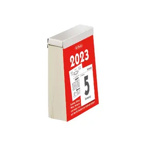 Календарь настенный Herlitz 50042173 отрывной черный красный белый