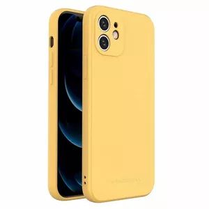 Aizmugurējais vāciņš Wozinsky  
       Apple 
     iPhone XS Max Silicone Case  
     Yellow