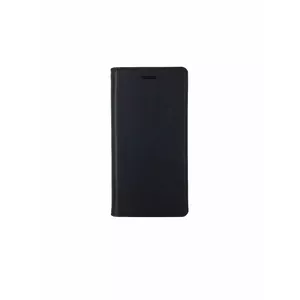 Phone diary case Mercury for Apple iPhone X/XS — black leather cover, wallet-style protection