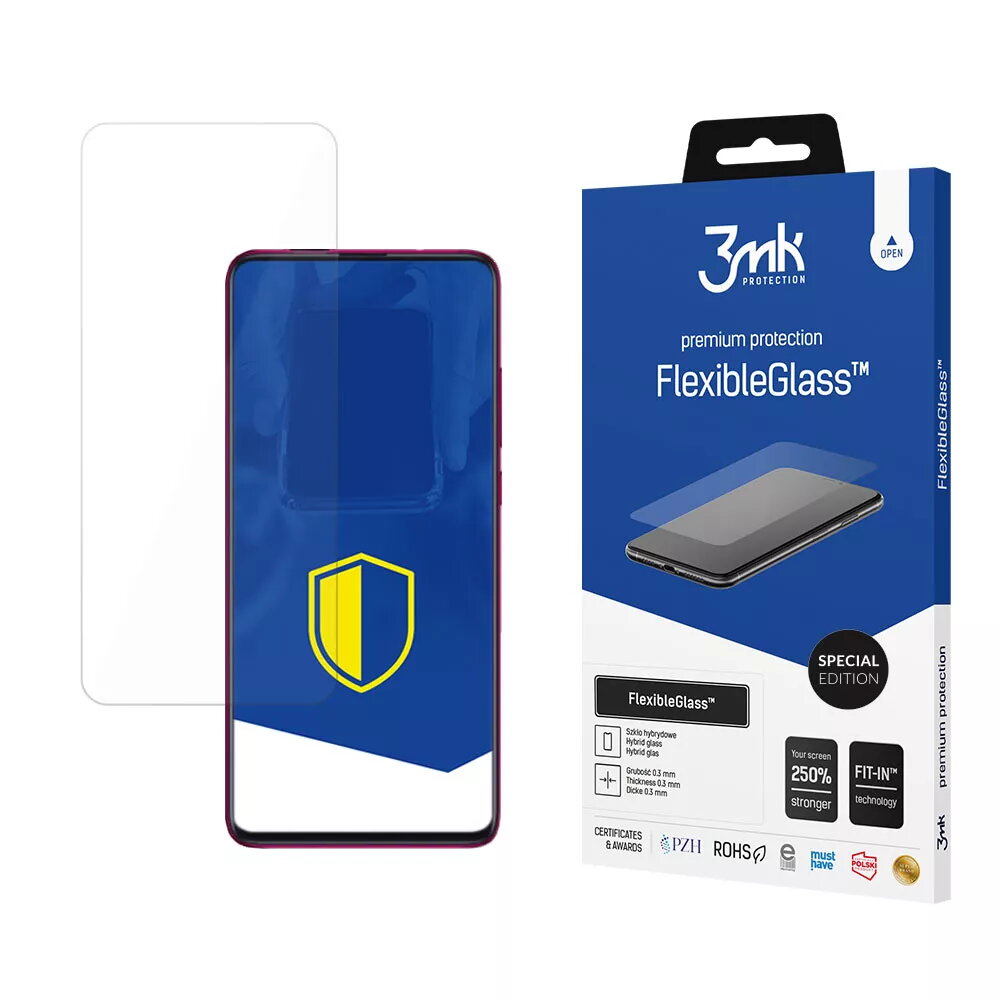 3MK FlexibleGlass hibrīda ekrāna aizsargstikls priekš