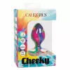 Анальная пробка CalExotics Cheeky Средняя Ти-Дай Photo 2