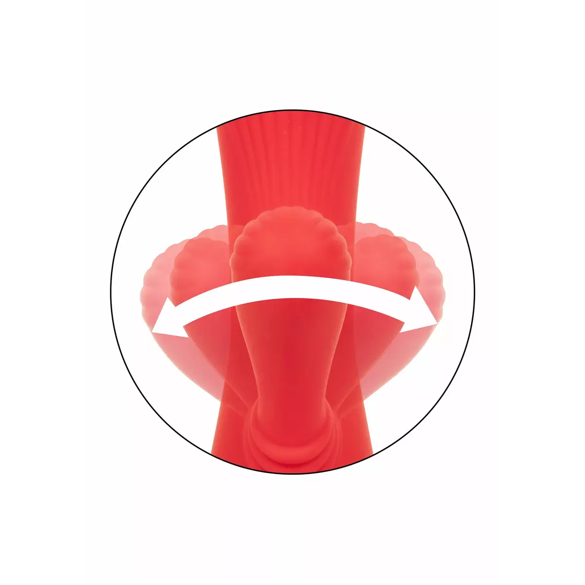 Вибратор CALEXOTICS PALISADES PASSION RED Photo 9
