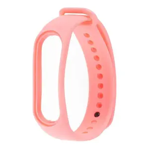 Силиконовый ремешок Tactical для Xiaomi Mi Band 7 — розовый