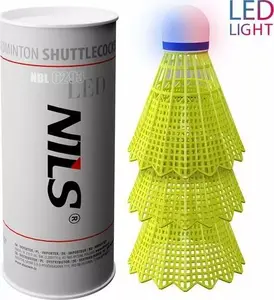 Набор LED нейлоновых разноцветных дротиков, nils extreme NBL6293, 3 шт.