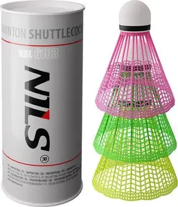 Neilona badmintona volāniņi Nils Extreme NBL6103 Multicolor 3 gab.