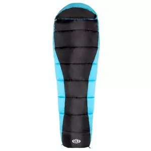 Sleeping bag Nils Extreme NC2012 black‑blue — model NC2012, compact outdoor sleeping bag