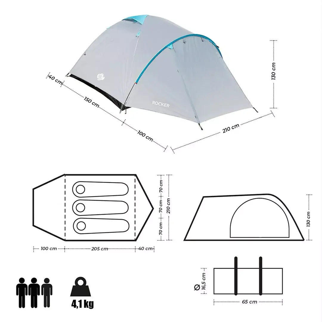 Намет NILS CAMP ROCKER NC6013 Photo 6