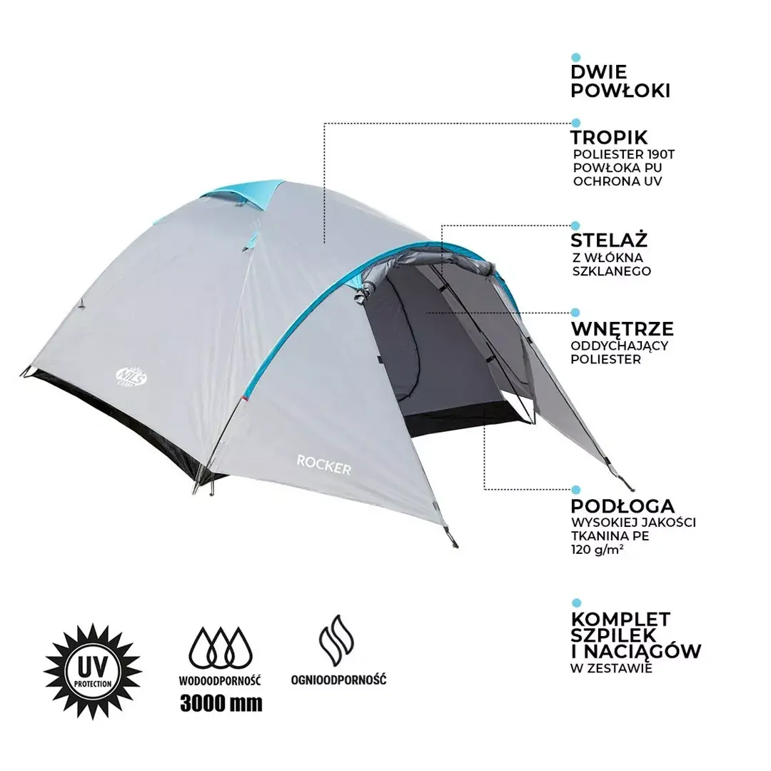Намет NILS CAMP ROCKER NC6013 Photo 11