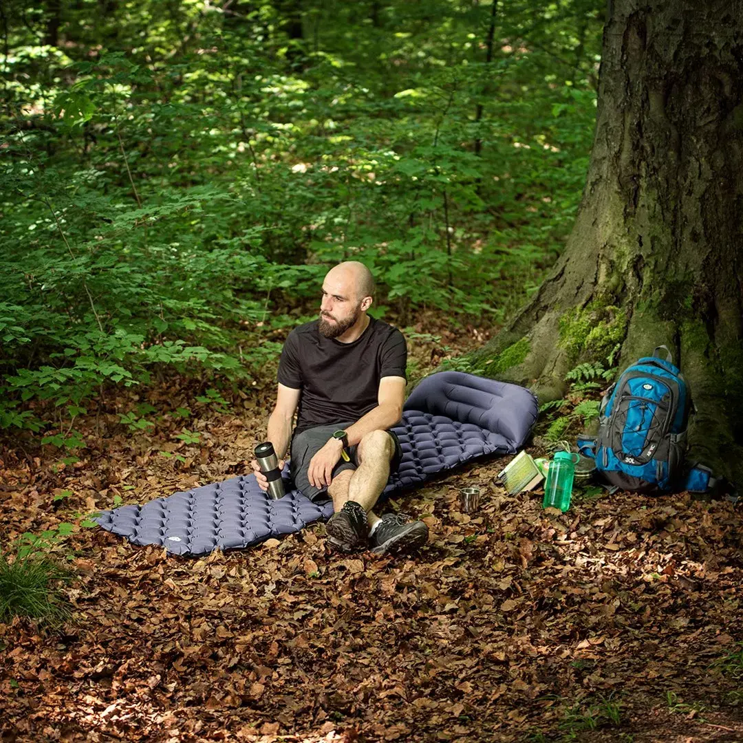 Camping sleeping pad Nils Extreme NC4006, 5 cm Photo 14