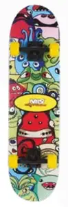 Skateboards Nils Extreme CR3108SA (classic) — garums 780 mm, platums 200 mm, daudzkrāsains