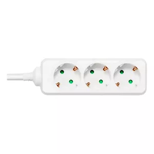Удлинитель Deltaco GT-0302 5м 3 AC розетки Внутренний Белый