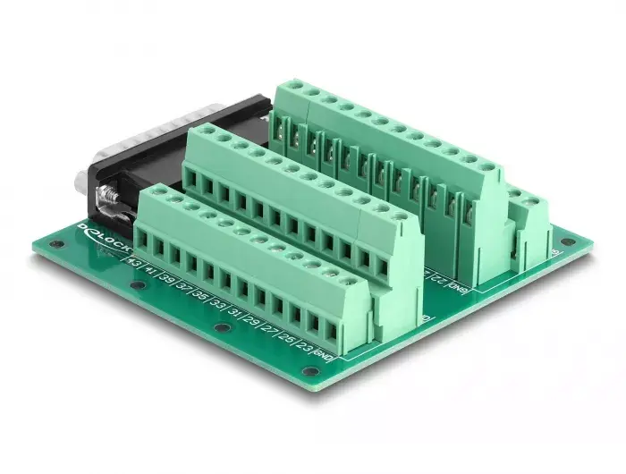 DeLOCK D-Sub HD 44 pin vīriešu termināla bloks Photo 2