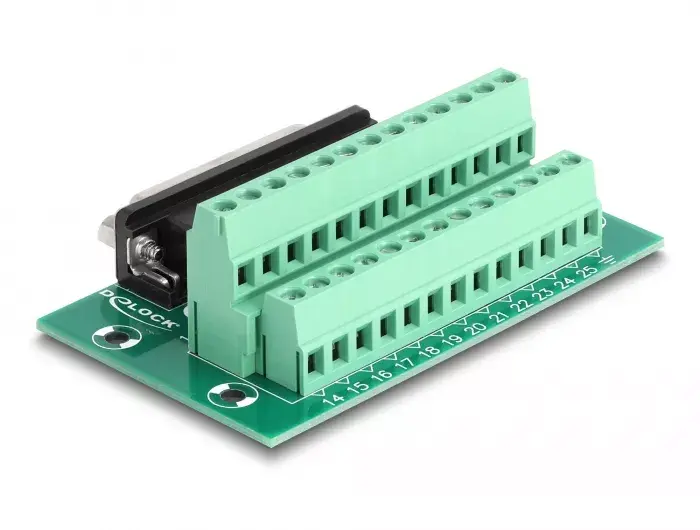 DeLOCK D-Sub 25 pin female to Terminal Block Photo 2
