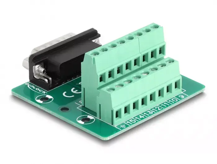 DeLOCK D-Sub 15 pin male to Terminal Block 66909 Photo 2