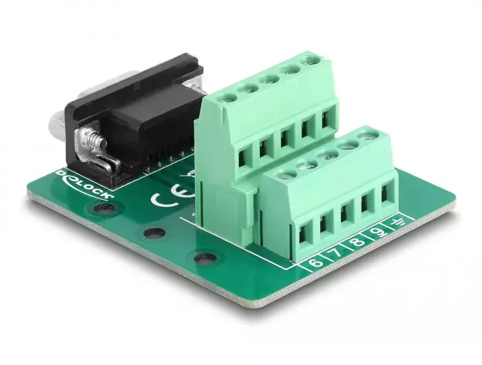 DeLOCK D-Sub 9 pin sieviešu termināla bloks Photo 2