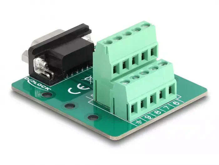 DeLOCK D-Sub 9 pin vīriešu termināla bloks Photo 2
