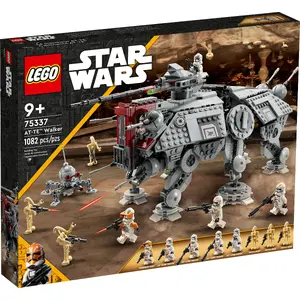 LEGO Star Wars AT-TE Walker 75337 konstruktoru komplekts ar 9 minifigurām
