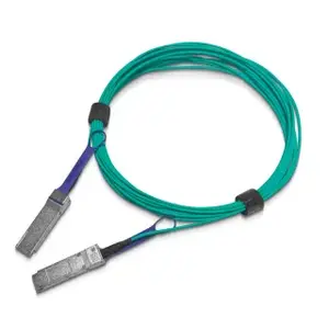 InfiniBand/optiskā šķiedra kabelis Nvidia MFA1A00-E005 5 m QSFP Zils