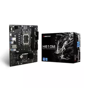 Biostar H610MHP mātes plate Intel H610 LGA 1700 mikro ATX