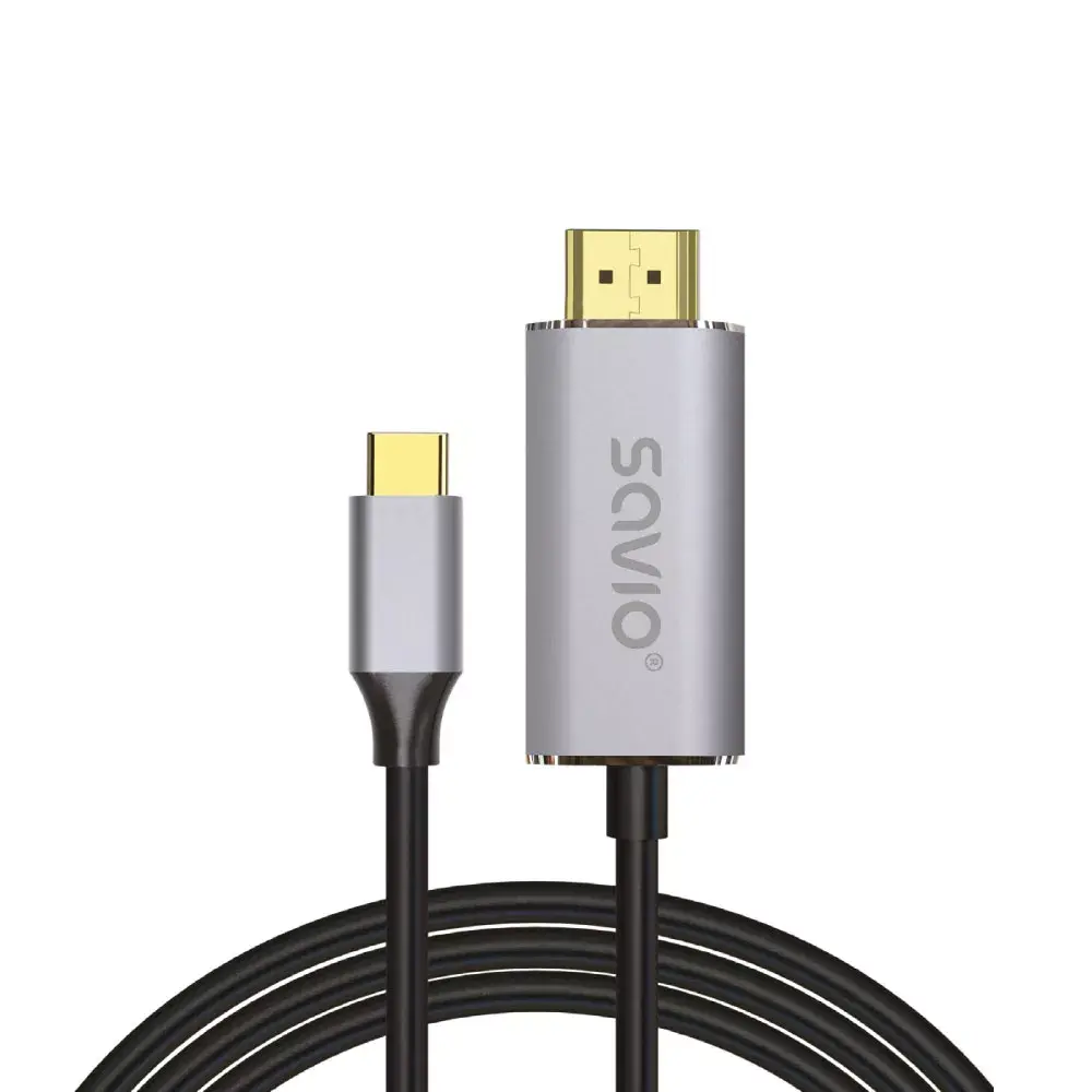 USB-C uz HDMI kabelis SAVIO CL-171 — 2 m Photo 5