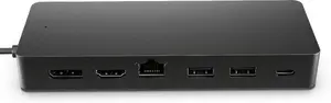 Многопортовый концентратор HP Universal USB-C с разъемами HDMI, DisplayPort, RJ-45 Ethernet, USB-A и USB-C, питание 65 Вт