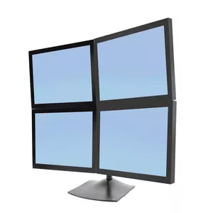 Monitor Desk Stand Ergotron DS Series DS100 Quad 61 cm Black