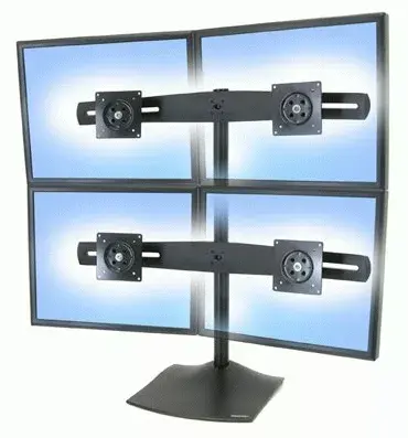 Monitor Desk Stand Ergotron DS Series DS100 Quad Photo 2