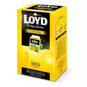 Black tea Loyd Ceylon FS tea bags 20 x 2 g, black tea from Ceylon