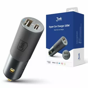 Зарядное устройство для автомобиля 3MK Hyper 5903108464567