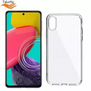 Back cover take.me Perfect Clear 2mm for Samsung Galaxy M53 5G
