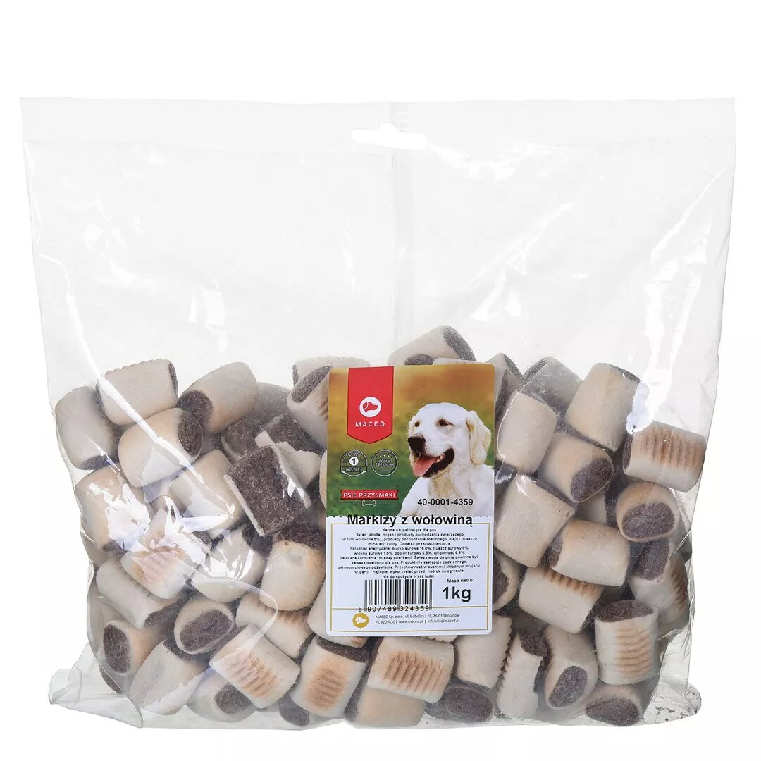Mitrs suņu paštējs MACED Beef Marquis