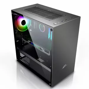 Datora korpuss EVOLVEO M4, mATX formāts, melns