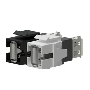 USB adapter Procab 1KPBU354 USB 2.0 A to USB 2.0 A, black