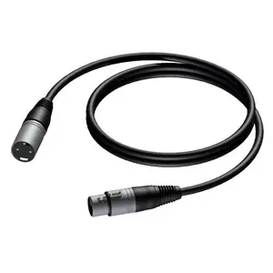 Procab XLR to XLR Audio Cable 0.5 m Black (CLA901/0.5)