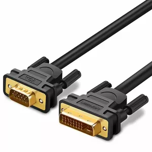 DVI-I (24+5) - VGA kabelis 1,5 m (1080P@60Hz) (nav atbalstīts DVI-D 24+1 savienotājs) DV102 UGREEN