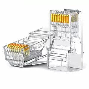 UGREEN RJ45 модульная вилка CAT6 UTP (модель 60558) для цельного и многожильного кабеля