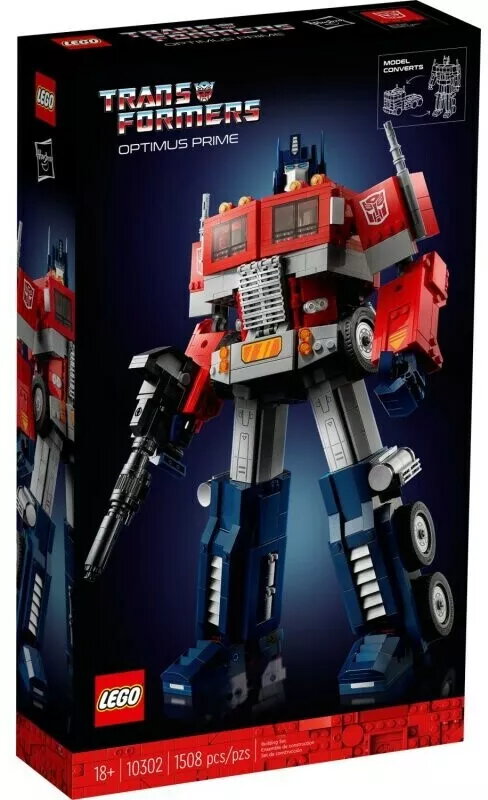 Konstruktors LEGO Icons 10302 Transformers Optimus