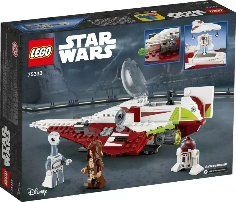 LEGO Star Wars 75333 — Obi‑Wan Kenobi Jedi iznīcinātājs Photo 9