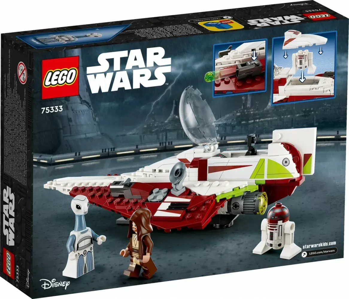 LEGO Star Wars 75333 — Obi‑Wan Kenobi Jedi iznīcinātājs Photo 12